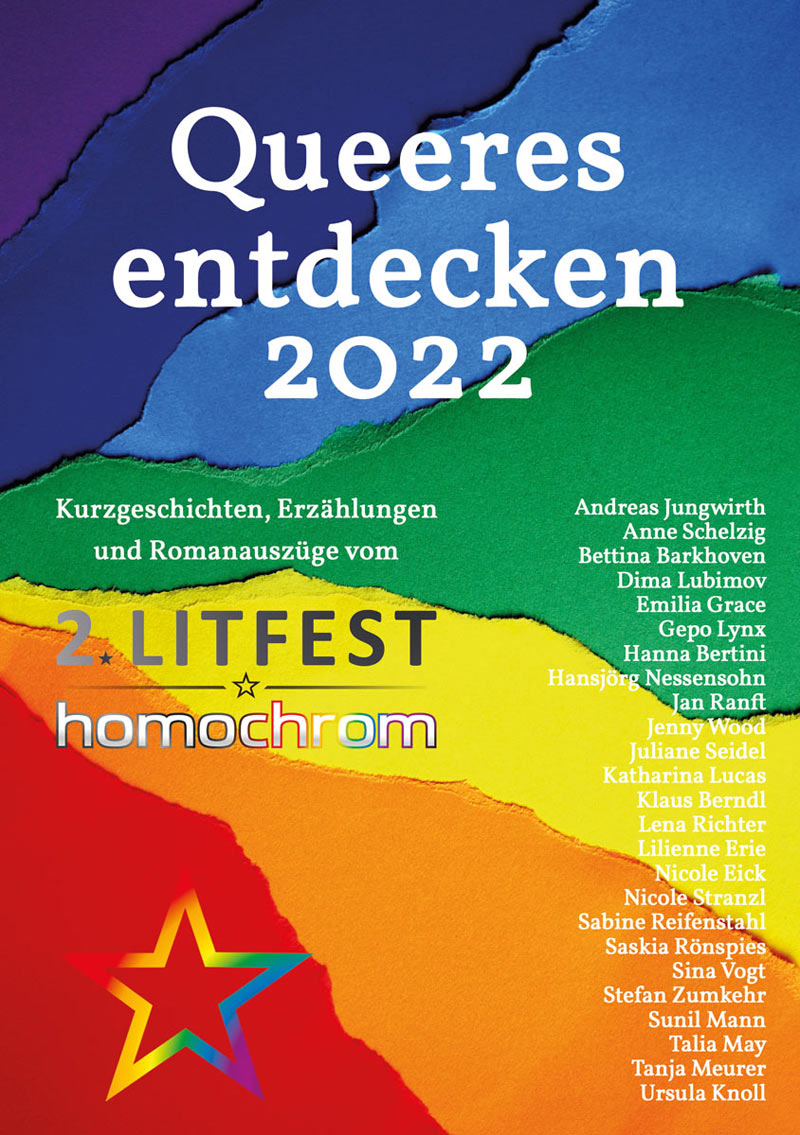 Cover der Queeres entdecken 2022_Anthologie 